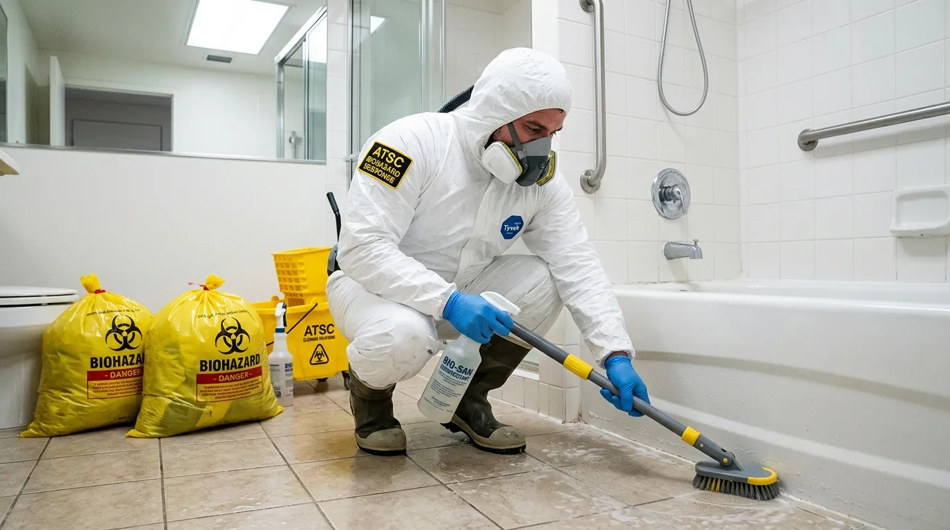 Decontamination equipment deployed for Blood Cleanup in Sylvania